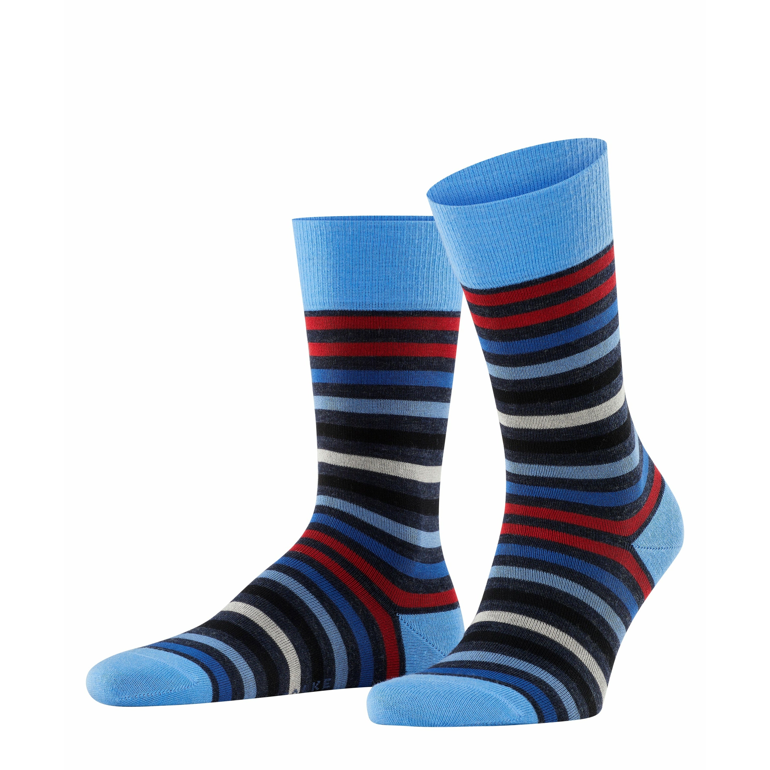 Tinted Stripe Mid-Calf Dress Sock - Image 4