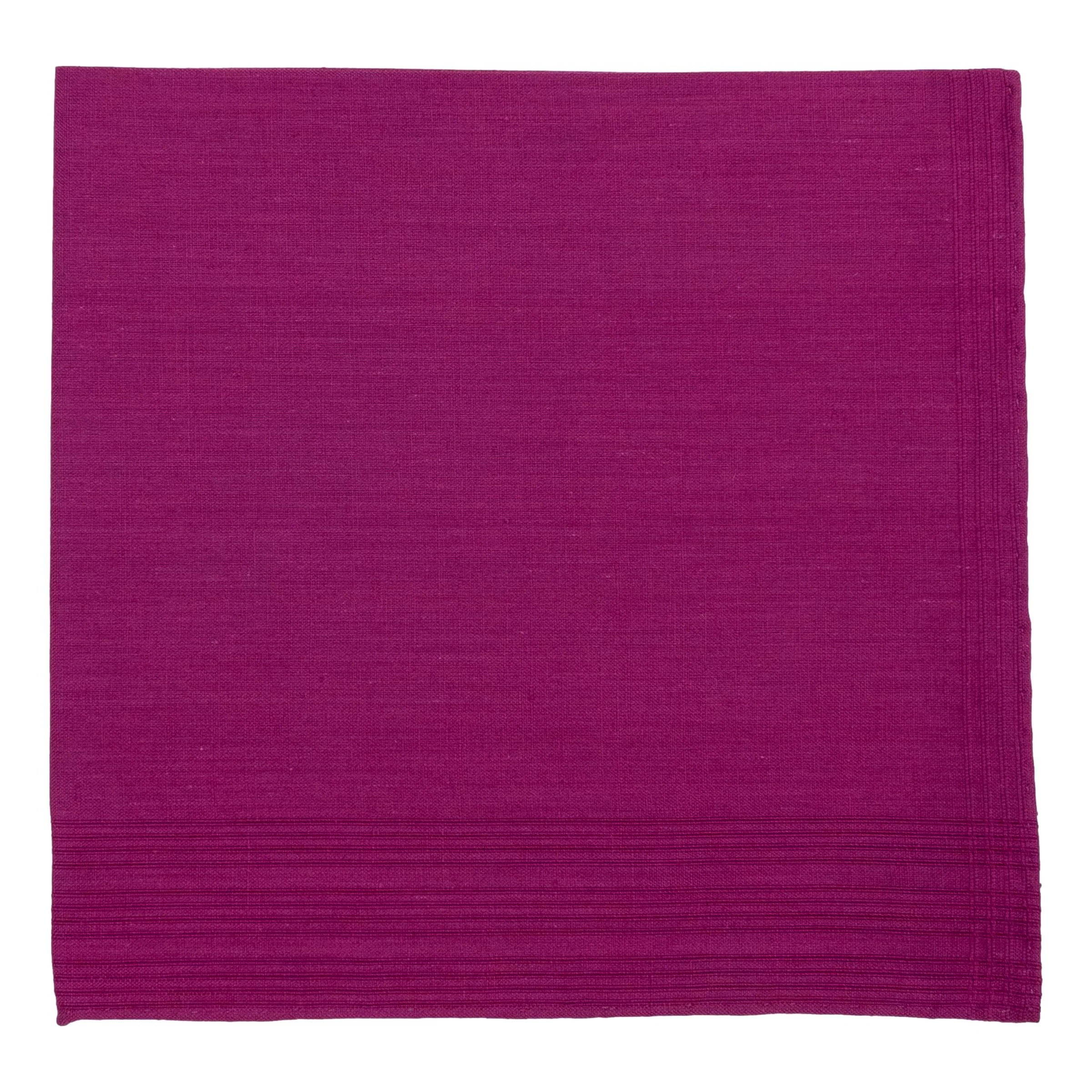 Vic Cotton and Linen Blend Pocket Square - Image 3