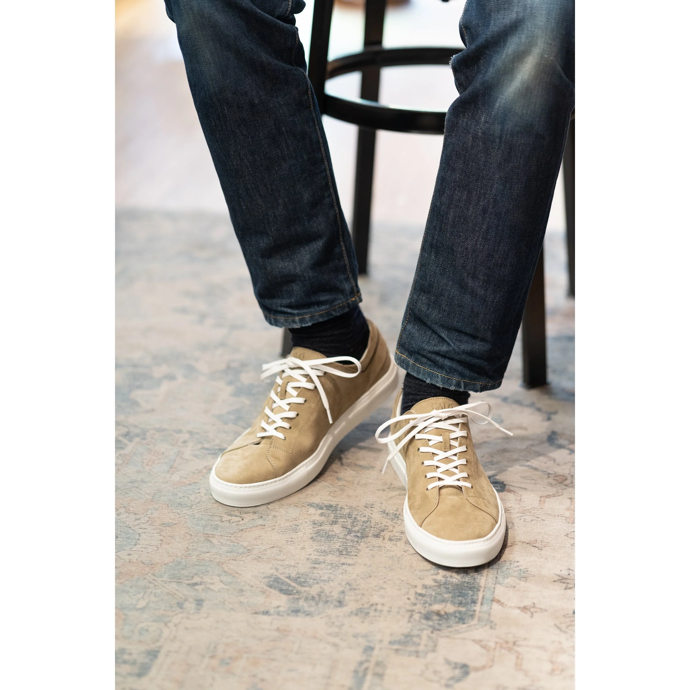 Vulcano Nubuck Leather Sneaker - Image 3