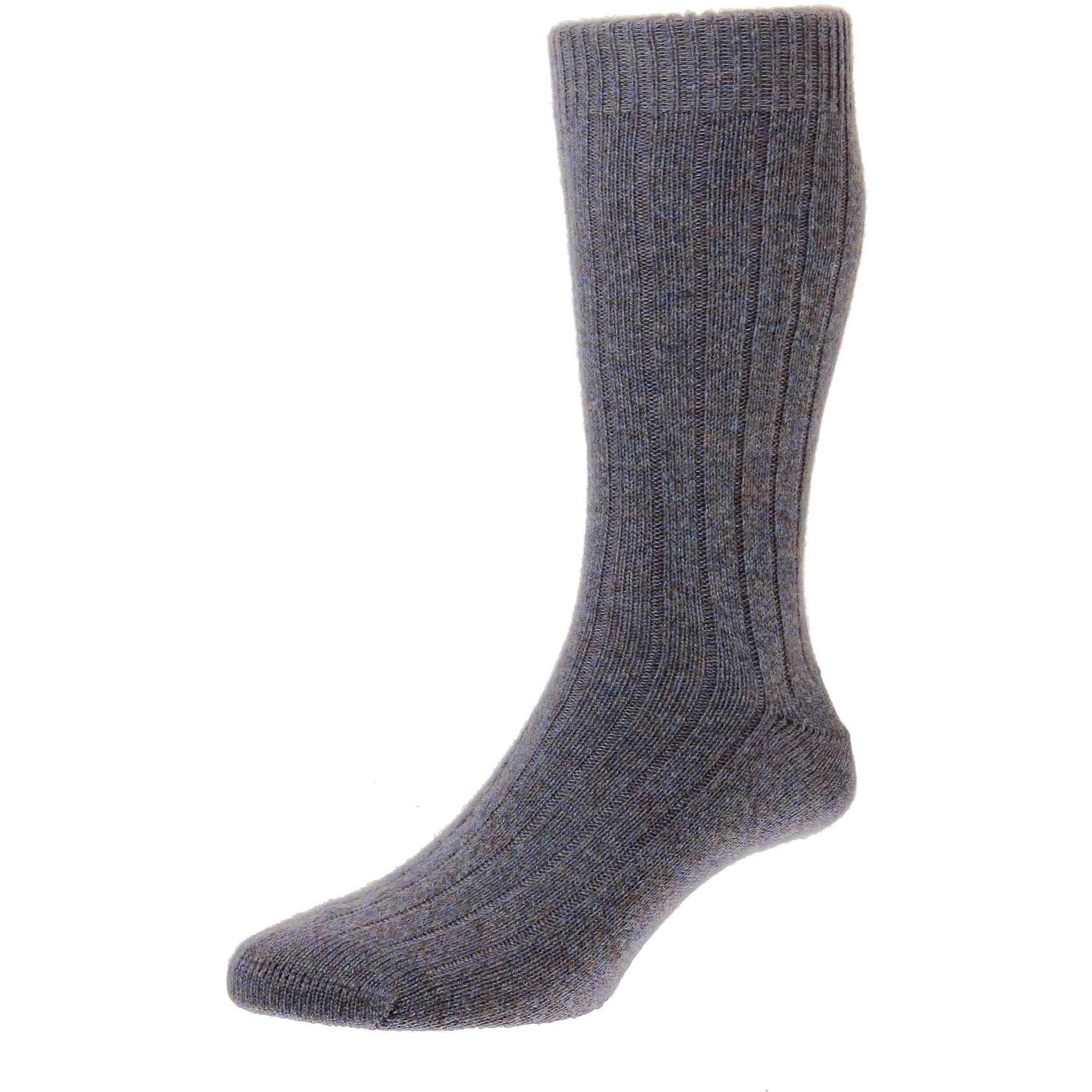 Waddington 5x1 Rib Cashmere Dress Socks - Image 10