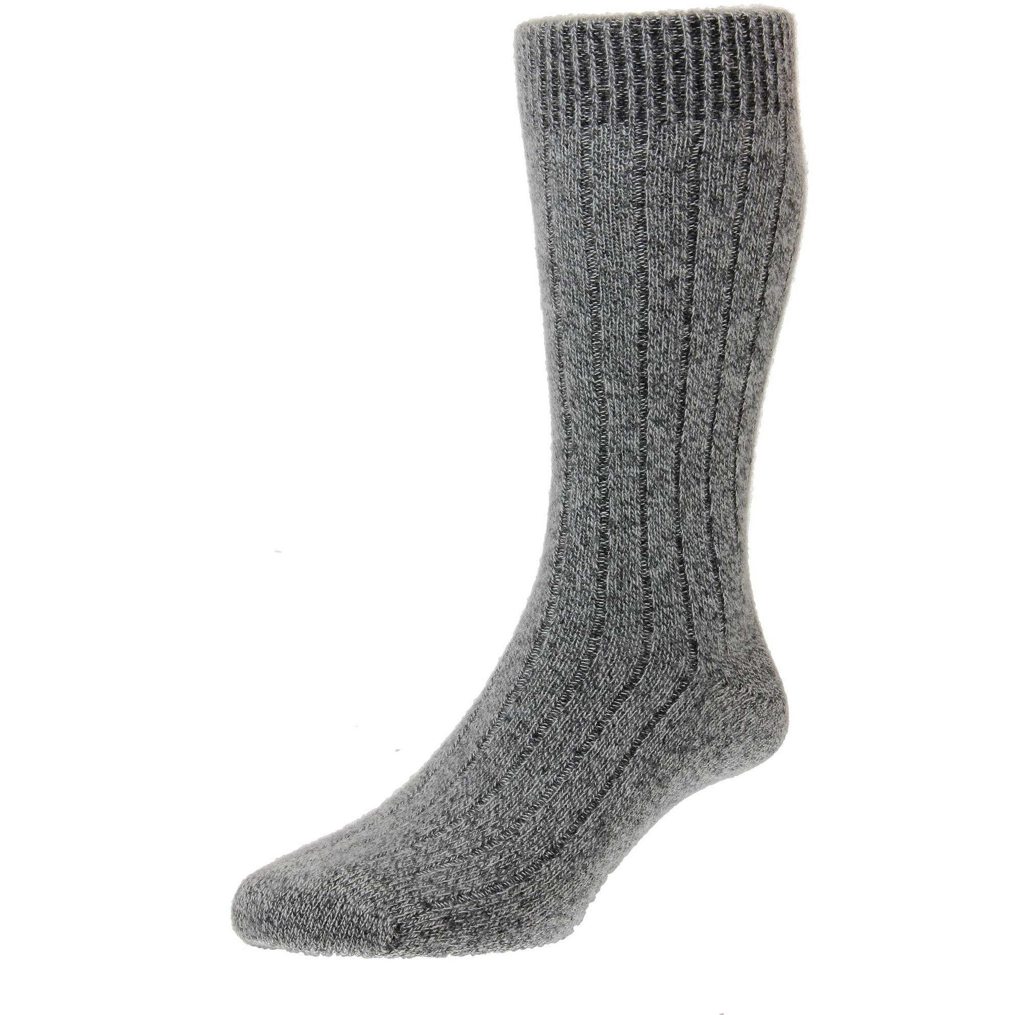 Waddington 5x1 Rib Cashmere Dress Socks - Image 3