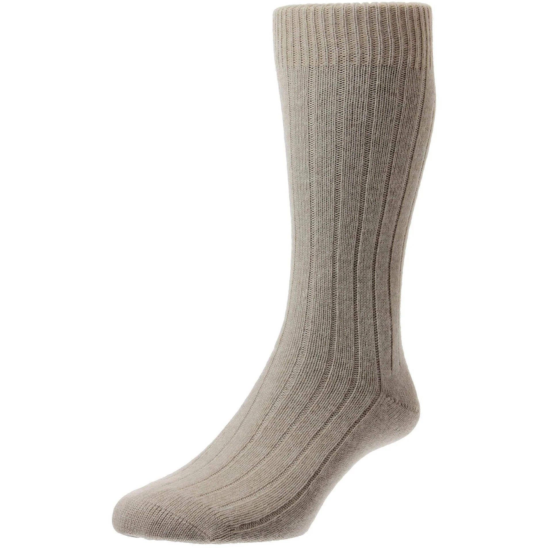 Waddington 5x1 Rib Cashmere Dress Socks - Image 5