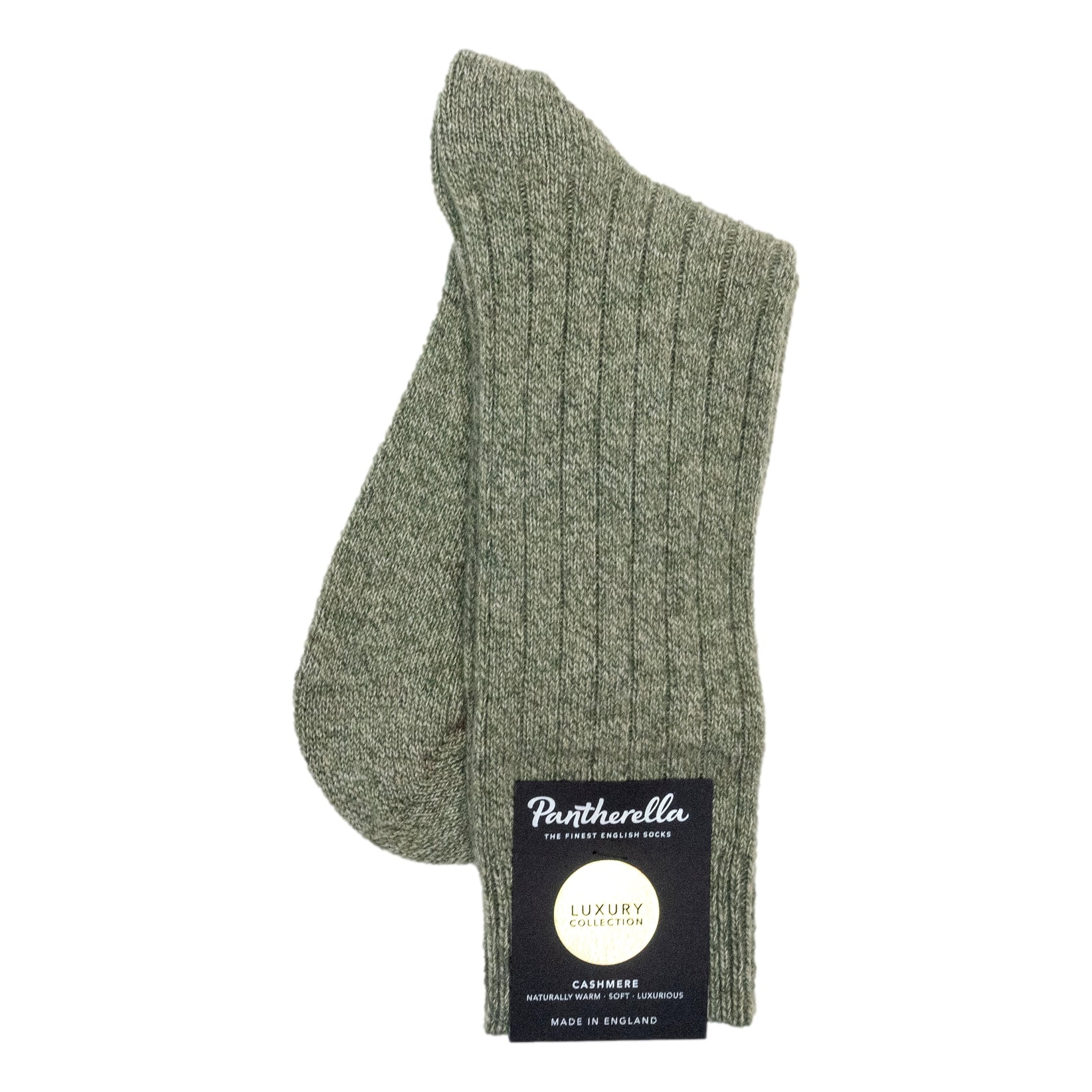 Waddington 5x1 Rib Cashmere Dress Socks - Image 7