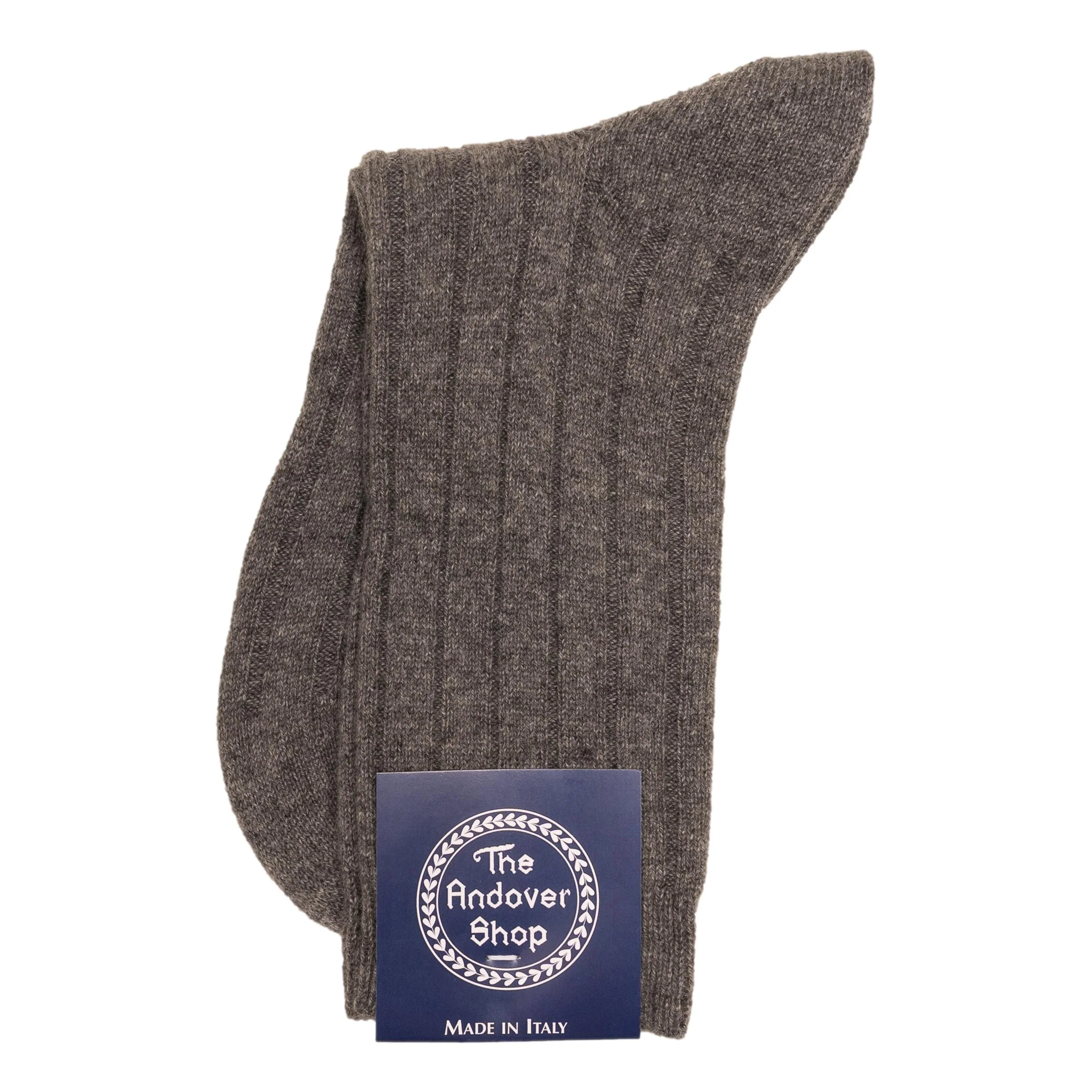Women's Cashmere Ribbed Dress Sock - Image 4