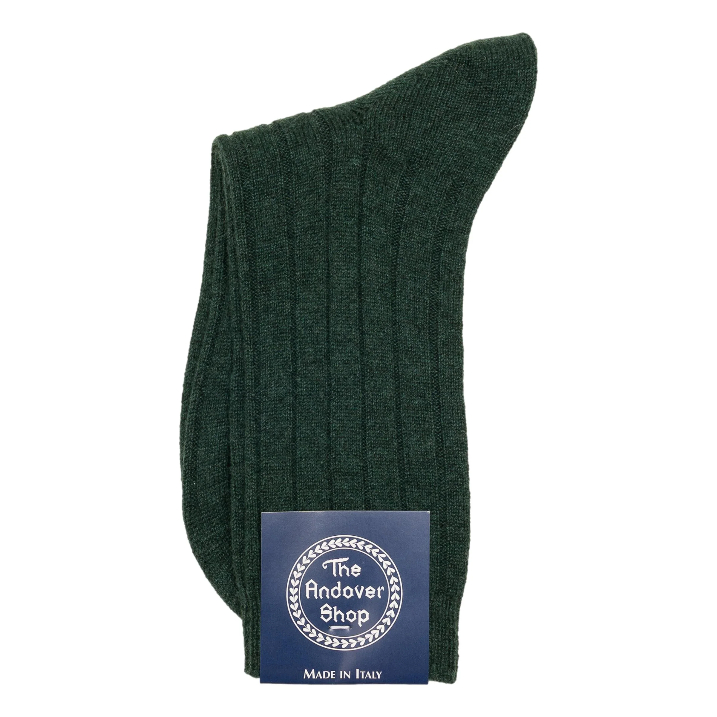 Women's Cashmere Ribbed Dress Sock - Image 5