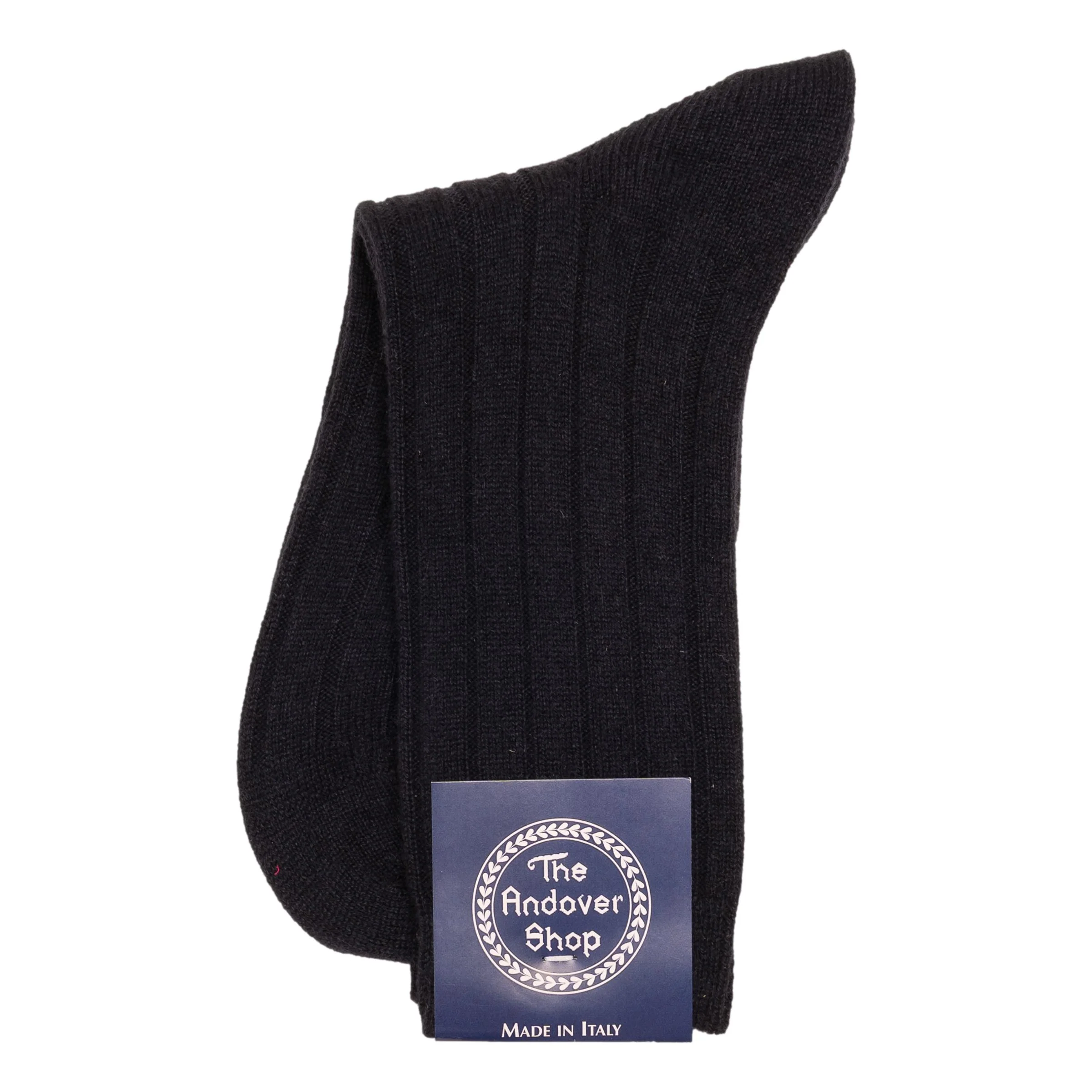 Women's Cashmere Ribbed Dress Sock - Image 7