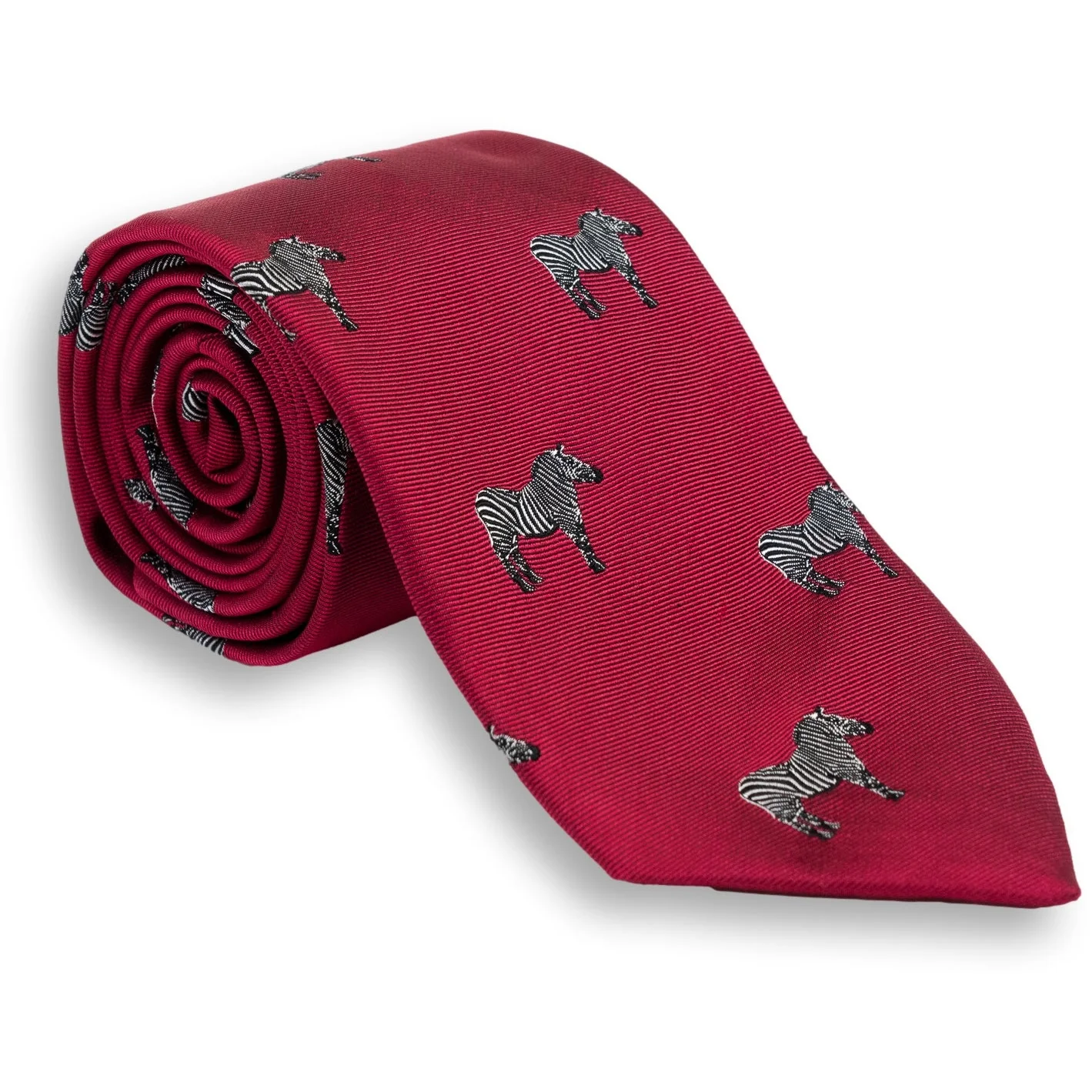 Zebra Silk Tie - Image 2